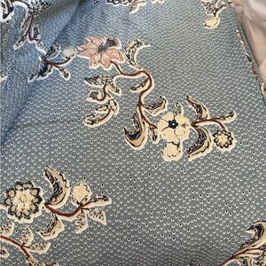 West Elm Global Vintage Floral F/Q , Ocean